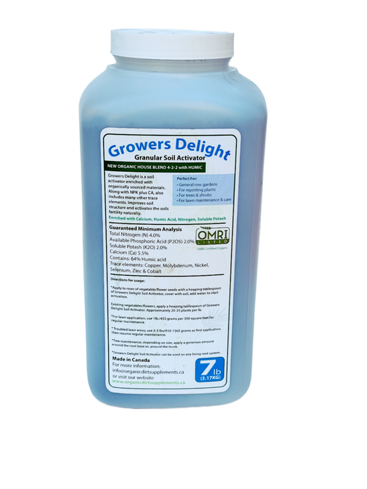 Growers Delight Granular Soil Activator 7lb